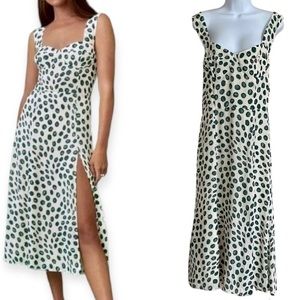 Reformation Fulton Tapioca Sleeveless Midi Maxi Dress - Size 10